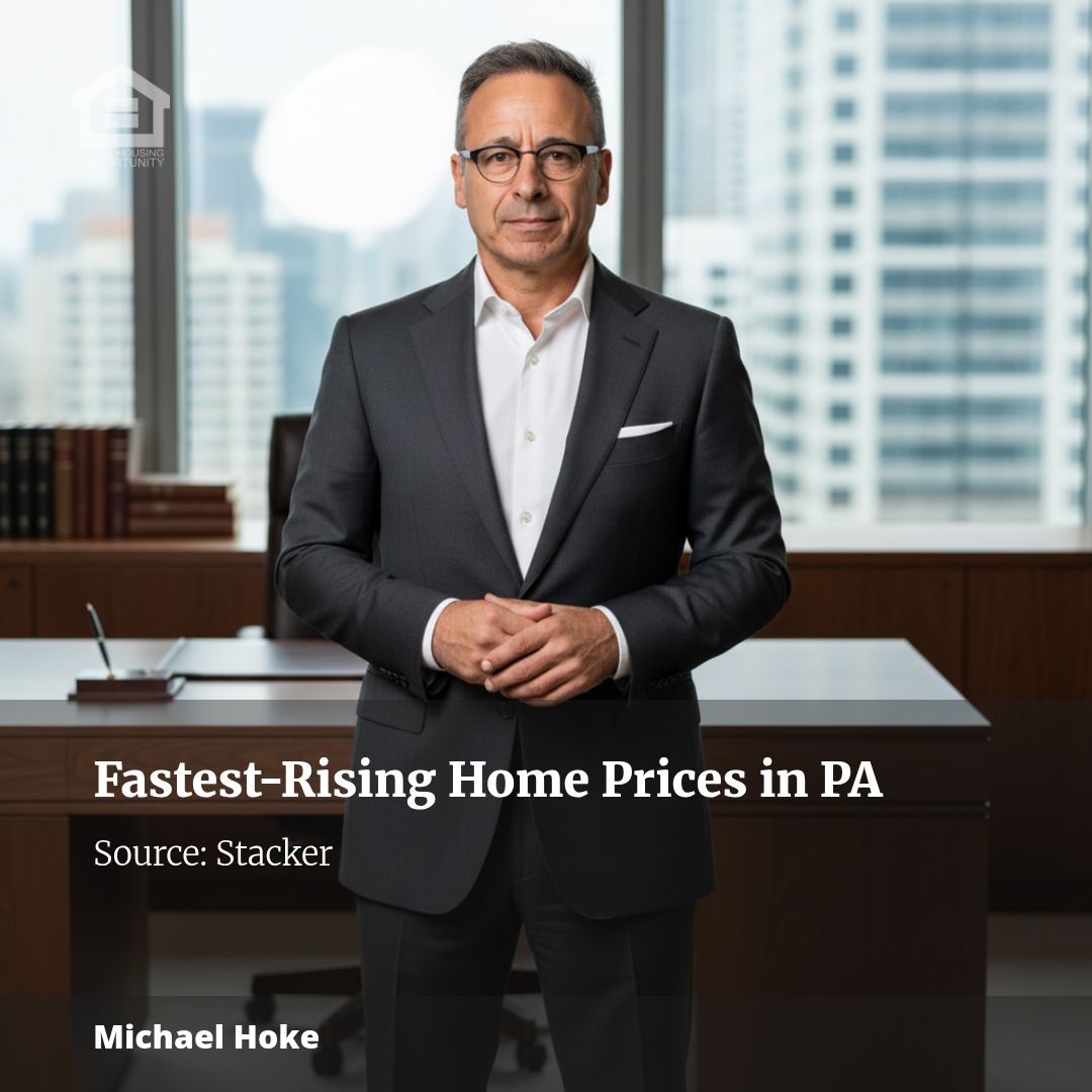 Cities with the fastest-growing home prices in Pennsylvania