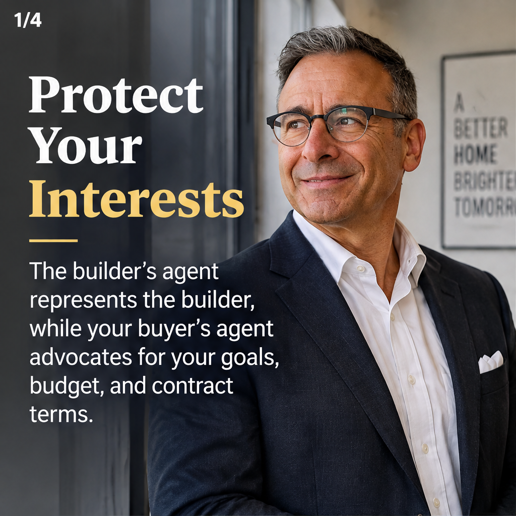 NEW CONSTRUCTION? DON’T GO ALONE